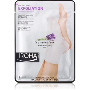 Iroha Exfoliation exfoliační ponožky pro zjemnění a hydrataci pokožky nohou