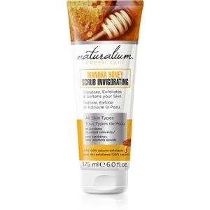 Naturalium Fresh Skin Manuka Honey zjemňující tělový peeling pro všechny typy pokožky 175 ml