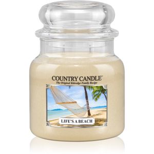 Country Candle Life's a Beach vonná svíčka 453 g