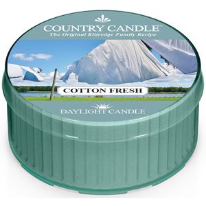 Country Candle Cotton Fresh čajová svíčka 42 g