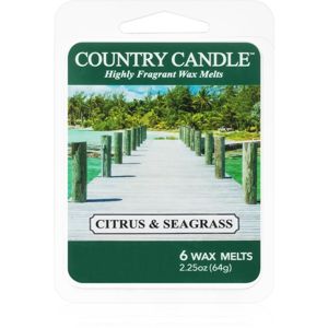 Country Candle Citrus & Seagrass vosk do aromalampy 64 g
