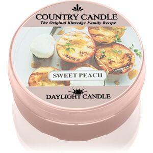 Country Candle Sweet Peach čajová svíčka 42 g