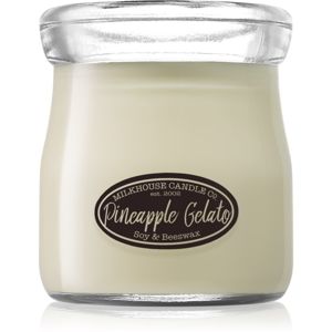 Milkhouse Candle Co. Creamery Pineapple Gelato vonná svíčka Cream Jar 142 g