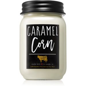 Milkhouse Candle Co. Farmhouse Caramel Corn vonná svíčka Mason Jar 368 g