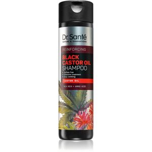 Dr. Santé Black Castor Oil posilující šampon pro šetrné mytí 250 ml