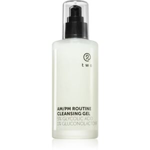 Two Cosmetics AM/PM Routine Cleansing čisticí gel s AHA kyselinami 200 ml