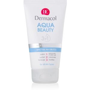 Dermacol Aqua Beauty mycí gel na obličej 3 v 1 150 ml
