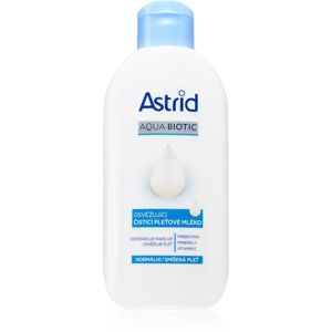Astrid Aqua Biotic osvěžující čisticí pleťové mléko pro normální až smíšenou pleť 200 ml