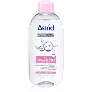 Astrid Aqua Biotic micelární voda 3v1 pro suchou a citlivou pokožku 400 ml