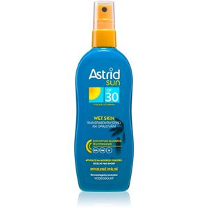 Astrid Sun Wet Skin transparentní sprej na opalování SPF 30 150 ml