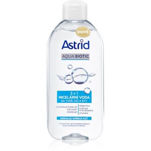 Astrid Aqua Biotic micelární voda 3v1 pro normální až smíšenou pleť 400 ml