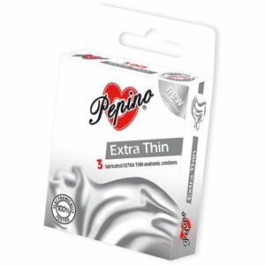 Pepino Extra Thin kondomy 3 ks