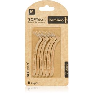 SOFTdent Bamboo Interdental Brushes mezizubní kartáčky z bambusu 0,4 mm 6 ks