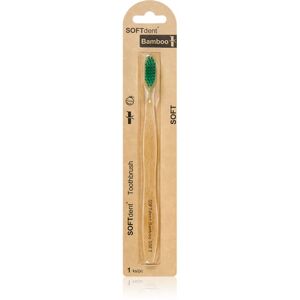 SOFTdent Bamboo Medium bambusový zubní kartáček 1 ks