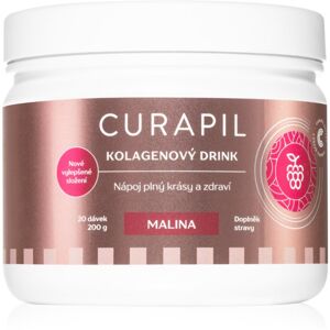 Curapil Kolagenový drink Malina kolagen pro krásné vlasy, pleť a nehty 200 g