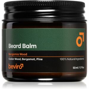Beviro Beard Balm Bergamia Wood balzám na vousy pro muže 50 ml