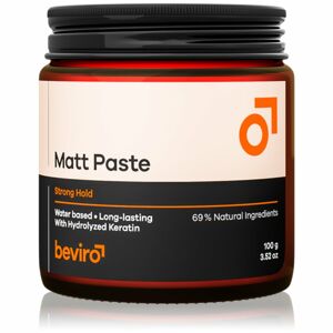 Beviro Matt Paste Strong Hold pasta na vlasy Matt 100 g