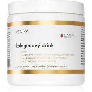 Venira Drinks kolagenový nápoj na vlasy, nehty a pleť - malina 189 g