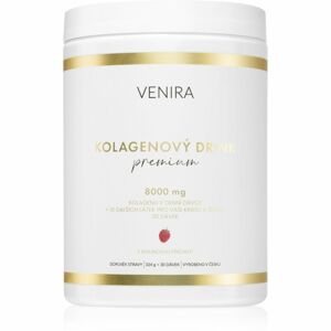 Venira Drinks Premium kolagenový nápoj pro vlasy, nehty a pleť - malina 324 g