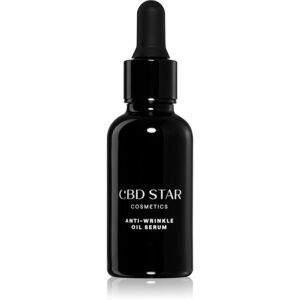 CBD Star Cosmetics ANTI WRINKLER OIL SERUM antioxidační olejové sérum na obličej 30 ml