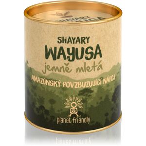 Planet Friendly Shayary Wayusa jemně mletá prášek na přípravu nápoje s povzbuzujícím účinkem 90 g