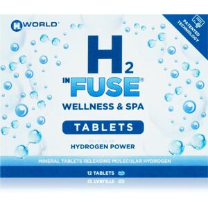 H2 InFuse 12 tablet Wellness & Spa Molekulární vodík® tablety do koupele s regeneračním účinkem 12 tbl
