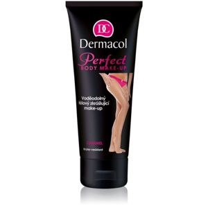 Dermacol Perfect voděodolný tělový zkrášlující make-up odstín Caramel 100 ml