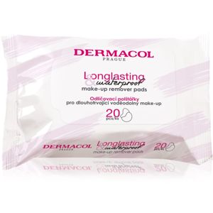 Dermacol Cleansing odličovací ubrousky k odstranění odolného a voděodolného make-upu 20 ks