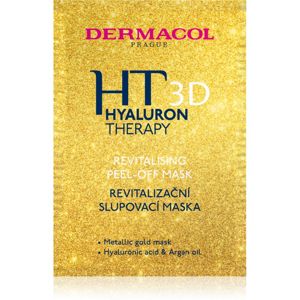Dermacol Hyaluron Therapy 3D revitalizační slupovací pleťová maska s kyselinou hyaluronovou 15 ml