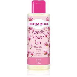 Dermacol Flower Care Magnolia relaxační tělový olej s vůní květin 100 ml