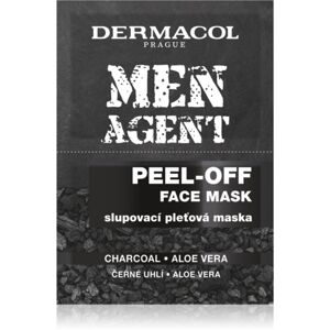 Dermacol Men Agent slupovací maska proti černým tečkám s aktivním uhlím pro muže 15 ml