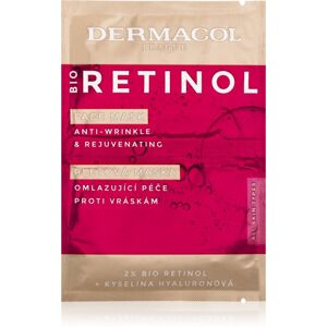 Dermacol Bio Retinol krémová maska proti vráskám 16 ml