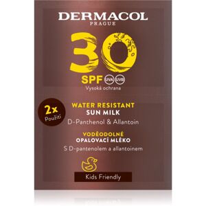 Dermacol Sun Water Resistant voděodolné mléko na opalování SPF 30 2x15 ml