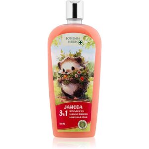 Bohemia Gifts & Cosmetics Bohemia Herbs Strawberry bublinková koupel a mycí gel 500 ml