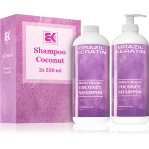 Brazil Keratin Coconut Shampoo výhodné balení (pro poškozené vlasy)