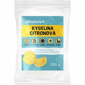 Allnature Kyselina citronová kyselina citronová v prášku 500 g