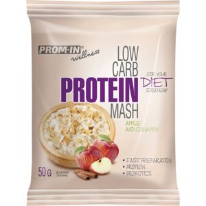 Prom-IN Low Carb Protein Mash instantní kaše s proteinem příchuť Apple & Cinnamon 50 g
