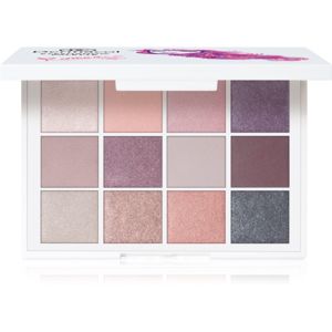 Dermacol Luxury Eyeshadow Palette paletka očních stínů odstín č.2 Romance 18 g