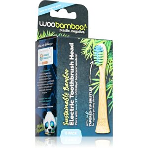 Woobamboo Eco Electric Toothbrush Head náhradní hlavice pro zubní kartáček z bambusu Compatible with Philips Sonicare 6 ks