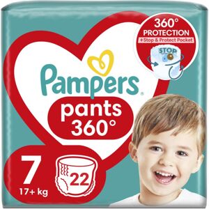 Pampers Pants Size 7 jednorázové plenkové kalhotky 17+ kg 22 ks
