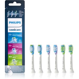 Philips Sonicare Premium Combination Standard náhradní hlavice pro zubní kartáček 6 ks