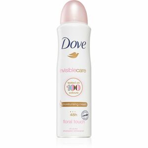 Dove Invisible Care Floral Touch antiperspirant proti bílým skvrnám bez alkoholu 150 ml