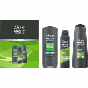 Dove Men+Care Extra Fresh dárková sada (na tělo a vlasy) pro muže