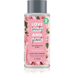 Love Beauty & Planet Blooming Colour bezsulfátový šampon pro barvené vlasy 400 ml