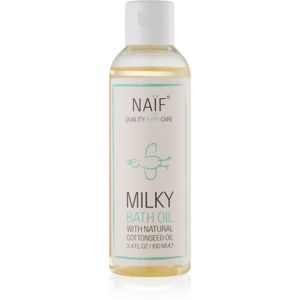 Naif Baby & Kids Milky Bath Oil mléčný koupelový olej pro děti od narození 100 ml