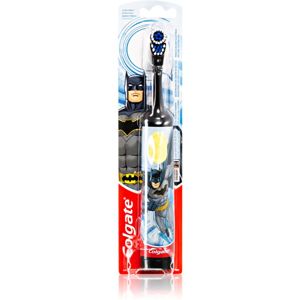 Colgate Kids Batman bateriový dětský zubní kartáček extra soft Black