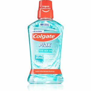 Colgate Plax Active Sea Salt ústní voda proti zubnímu plaku bez alkoholu 500 ml