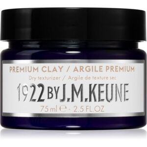 Keune 1922 Premium Clay stylingový jíl na vlasy pro matný vzhled 75 ml