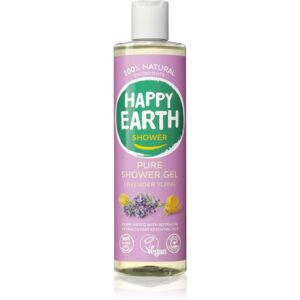 Happy Earth 100% Natural Shower Gel Lavender Ylang sprchový gel 300 ml