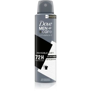 Dove Men+Care Advanced antiperspirant proti bílým a žlutým skvrnám 72h Invisibile Dry 150 ml